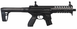 Sig Sauer MPX .177 co2 powered semi automatic air rifle 30 round magazine 