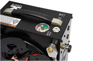 xisico oil cooled hpa high pressure air 4500 psi airgun compressor 12v 110v 120vPicture